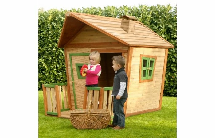 Axi Jesse Speelhuis Bruin/groen 7 Axi Jesse Speelhuis Bruin/groen - Afbeelding 5