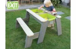 EXIT Aksent Zand-, Water- En Picknicktafel L (1 Bankje) -OUTDOOR SPEELGOED Winkel 6c2655bb94f69e8656b7bd6c0216f0329b00d5047048e9beca1d025c683372ec