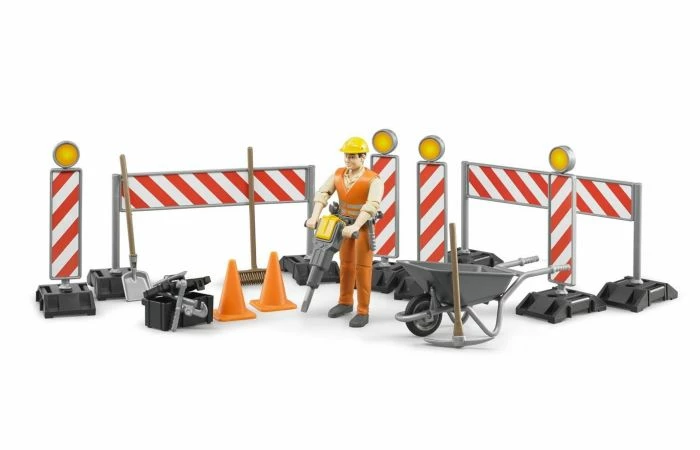 Bruder 62000 Wegwerkerset 3 Bruder 62000 Wegwerkerset