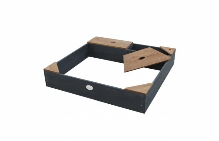 AXI Amy Zandbak Met Opbergruimte En Bankje Antraciet/bruin 3 AXI Amy Zandbak Met Opbergruimte En Bankje Antraciet/bruin