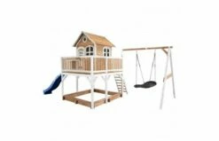 AXI Speelhuis Liam Met Roxy Nestschommel (bruin/wit) -OUTDOOR SPEELGOED Winkel 7a37f52029219024f9807c5ef9a3f30cf28e4f4eee0daf1168bfc1dcce3f9a2b