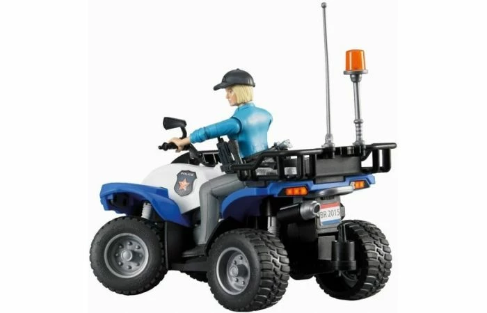 Bruder 63010 World Politie Quad Met Agente En Accessoires 5 Bruder 63010 World Politie Quad Met Agente En Accessoires - Afbeelding 3