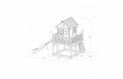 Axi Speelhuis Liam (bruin/wit) -OUTDOOR SPEELGOED Winkel 7be3eb58d3755cc59bb8e5bf78787ae6b06e56b24629538fc749f4ccbff30d90