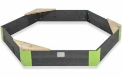 EXIT Aksent Houten Zandbak Zeshoek 160x140cm