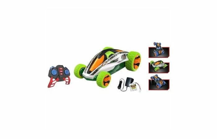 Nikko RC Stuntauto Psycho Gyro Groen 3 Nikko RC Stuntauto Psycho Gyro Groen