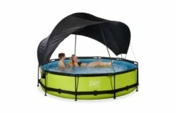 EXIT Zwembad ø360x76cm Met Schaduwdoek En Filterpomp -OUTDOOR SPEELGOED Winkel 8173c0f65d80f860b9ff16463b24ba7be285b2ef78af399542d34572e1f3a4f2