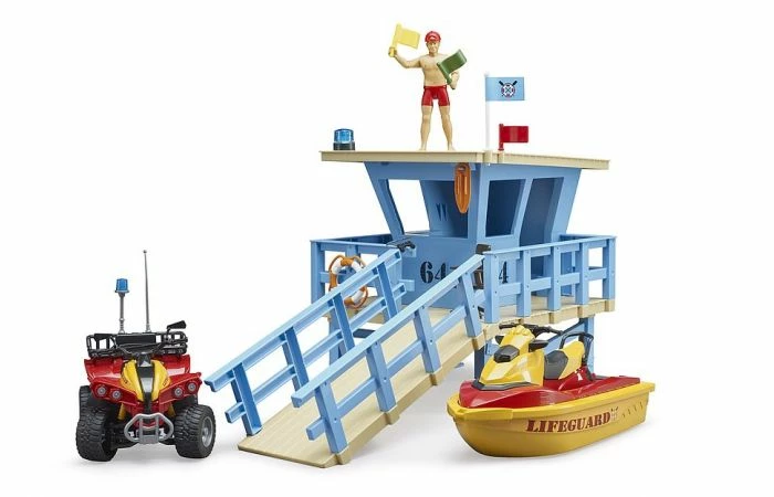 Bruder 62780 Bworld Reddingsbrigade Met Voertuigen 3 Bruder 62780 Bworld Reddingsbrigade Met Voertuigen