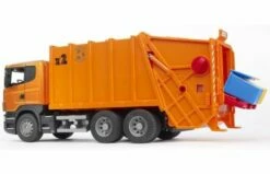 Bruder 3560 Scania Oranje Vuilniswagen -OUTDOOR SPEELGOED Winkel 8574939484f2e0629fc8f06ed409895713ae093cc2ca714474a7131e7db074ec