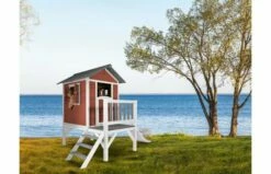 AXI Beach Lodge XL Speelhuis Scandinavisch Rood Met Glijbaan -OUTDOOR SPEELGOED Winkel 8717973933281.ia .04 1920x1920