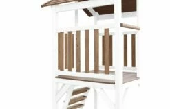 AXI Beach Tower Speeltoren Met Enkele Schommel Bruin/wit -OUTDOOR SPEELGOED Winkel 8717973939245.iwb .04 1920x1920