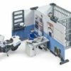 Bruder 62732 Bworld Politiebureau Met Politiemotor -OUTDOOR SPEELGOED Winkel 89