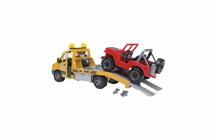 Bruder 2535 MB Sprinter Met Jeep 3 Bruder 2535 MB Sprinter Met Jeep