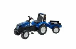 Falk 'New Holland' Blauwe Traptractor Set 3/7