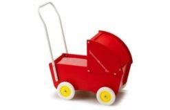 Micki Poppenwagen Met Kap (hout)