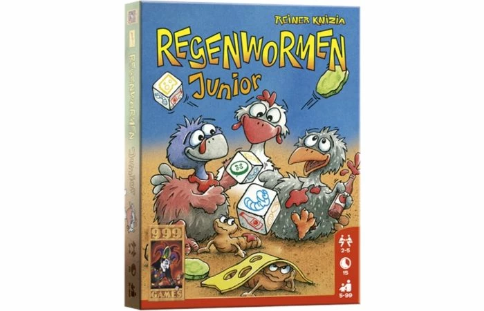 999 Games Regenwormen Junior 3 999 Games Regenwormen Junior