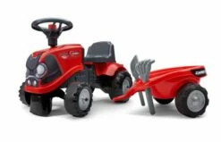 Falk Baby Case IH Ride-On Looptractor Rood