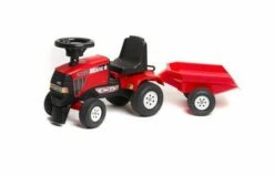 Falk 'Case IH CVX 120' Rode Looptractor Incl. Aanhanger