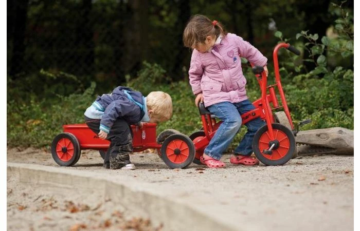 Winther Aanhanger Met Bak 522252 4 Winther Aanhanger Met Bak 522252 - Afbeelding 2