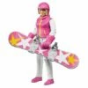 Bruder 6042 Snowboarder Met Accessoires