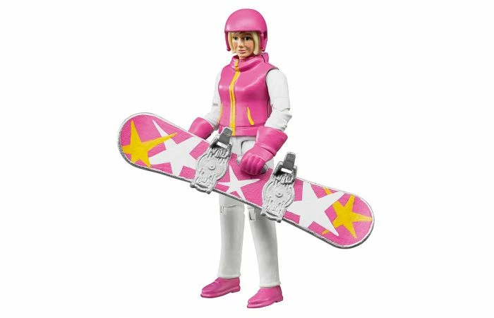 Bruder 6042 Snowboarder Met Accessoires 3 Bruder 6042 Snowboarder Met Accessoires