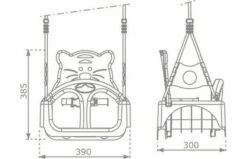 KBT Babyzitje - 'Trix' - PP - Oranje -OUTDOOR SPEELGOED Winkel ab5246fe6d24a39e988fba57cebaea073ee982a7a278b2d8ad17f13c31d06997