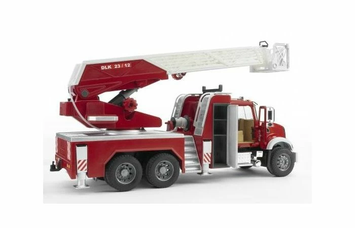 Bruder 2821 Mack Granite Brandweer Met Spuit En Sirene 3 Bruder 2821 Mack Granite Brandweer Met Spuit En Sirene