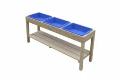 AXI Activiteiten Tafel Met 3 Bakken Naturel Bruin