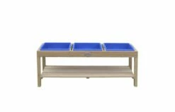 AXI Activiteiten Tafel Met 3 Bakken Naturel Bruin -OUTDOOR SPEELGOED Winkel activiteiten tafel met 3 bakken naturel bruin 2