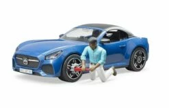 Bruder 3481 Roadster Met Chauffeur 11 Bruder 3481 Roadster Met Chauffeur -OUTDOOR SPEELGOED Winkel auto blauw 2