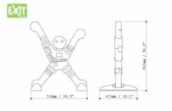 Exit X-Man Safety Keeper 28 Exit X-Man Safety Keeper -OUTDOOR SPEELGOED Winkel b630c7685ecc726148361ae6b13307d22fea43c27efc4d967a5e38b46dc71697