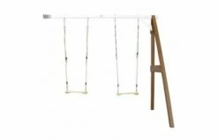 AXI Dubbele Schommel Muurbevestiging -OUTDOOR SPEELGOED Winkel bab7a58d7ec51598583a7f2e89a05cdeb8855f76f7e731198fbff45b87fc77f4