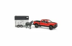 Bruder 2501 RAM 25 Power Wagon Met Paardenaanhanger En 1 Paard -OUTDOOR SPEELGOED Winkel bd963531f0b0d6d8d7e4ba7a8e181147fd04876009ea200daffb5f742d269c28