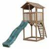 AXI Beach Tower Speeltoren Bruin Groene Glijbaan -OUTDOOR SPEELGOED Winkel beach tower speeltoren bruin groene glijbaan
