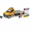 Bruder 2677 Mercedes-Benz Sprinter Wegenbouw Auto 2 Bruder 2677 Mercedes-Benz Sprinter Wegenbouw Auto -OUTDOOR SPEELGOED Winkel bf2677bruder