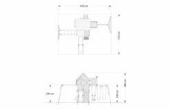 Skyfort II Speeltoren Met Schommels, Glijbaan, Klimrek En Uitkijktoren -OUTDOOR SPEELGOED Winkel c02c3dfcd2606e941e4a804773f7984443ccca4db723839fe237ad927b8e9ad8