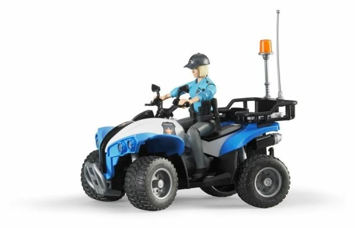 Bruder 63010 World Politie Quad Met Agente En Accessoires 6 Bruder 63010 World Politie Quad Met Agente En Accessoires - Afbeelding 4