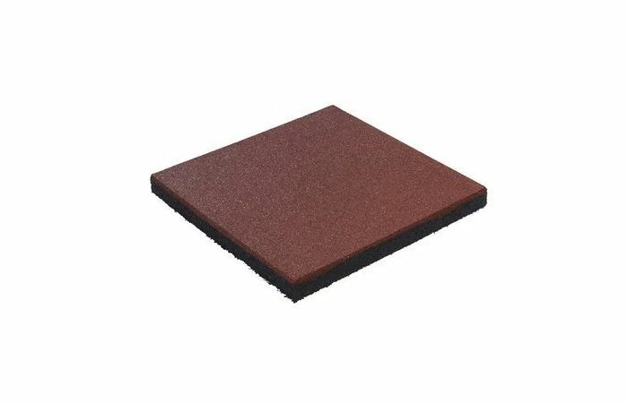 KBT Rubberen Tegel 'hicar' - Dikte 45 Mm - Rood 3 KBT Rubberen Tegel 'hicar' - Dikte 45 Mm - Rood