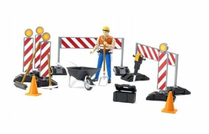 Bruder 62000 Wegwerkerset 4 Bruder 62000 Wegwerkerset - Afbeelding 2