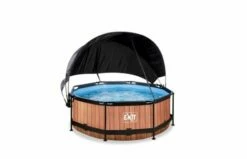 EXIT Zwembad ø244x76cm Met Schaduwdoek En Filterpomp -OUTDOOR SPEELGOED Winkel ce5c3f1fac12861fd9741047051ff1636498c487bbadaa781b4f9f758193308f