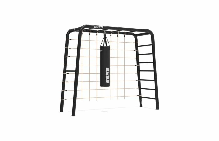 BERG Playbase Medium Met Bokszak En Klimnet 3 BERG Playbase Medium Met Bokszak En Klimnet