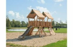 HY-LAND Speeltoestel Q4 12 HY-LAND Speeltoestel Q4 -OUTDOOR SPEELGOED Winkel commercial playground with swing q4s hy land 1