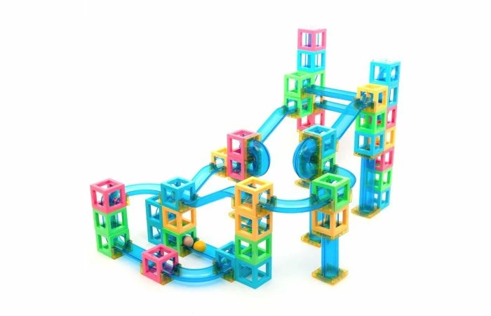 Magnetische Knikkerbaan 4 Magnetische Knikkerbaan - Afbeelding 2