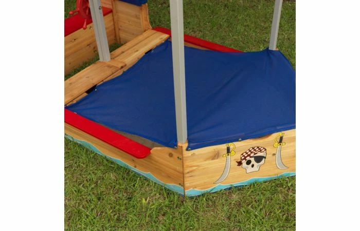 KidKraft Zandbak Piratenboot 8 KidKraft Zandbak Piratenboot - Afbeelding 6