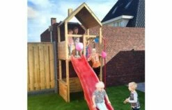 Kinderspeelhuis Houten Speelhuis Speeltoren Modern