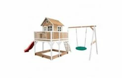 Axi Speelhuis Liam Met Summer Nestschommel (bruin/wit) -OUTDOOR SPEELGOED Winkel d88dbb643894476e21567f52453673863055abb84ded43054ce8d61b6dbd101b