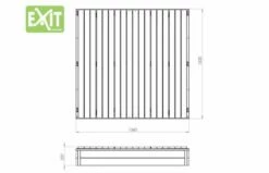 EXIT Aksent Zandbak XL 136x132cm 15 EXIT Aksent Zandbak XL 136x132cm -OUTDOOR SPEELGOED Winkel d988270882a8e306bf61a549b2992e52a8ac76589049c2721913be51cc55c711