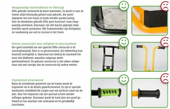 Olifu Bikez Driewieler Mini (2 - 4 Jaar) 5 Olifu Bikez Driewieler Mini (2 - 4 Jaar) - Afbeelding 3