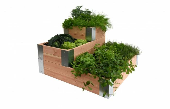 Woodvision Douglas Minigarden Hoekmodel 3 Woodvision Douglas Minigarden Hoekmodel