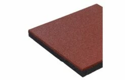 KBT Rubberen Tegel 'hicar' - Dikte 25 Mm - Rood