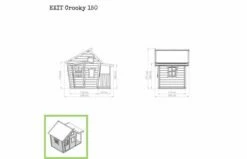 EXIT Crooky 150 Houten Speelhuis -OUTDOOR SPEELGOED Winkel e610d8cf6b0c435ec22403802723b843a4c25f4682d4f0d8f73eb9d890f43914